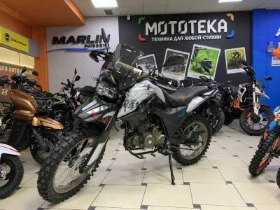 Мотоцикл кроссовый / эндуро Мотомир Fireguard Trail 250 серый/чёрный с ПТС