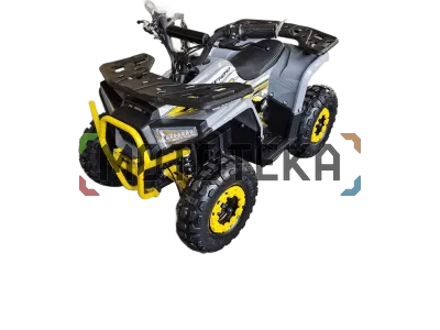 Электроквадроцикл детский Мотомир ORION 1000W серый/жёлтый (машинокомплект)