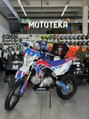 Питбайк Motax (Мотакс) MX 140 17/14 чёрный/синий
