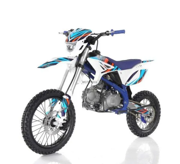 Питбайк Wels (Велс) RT 125 17/14 синий | Мототека