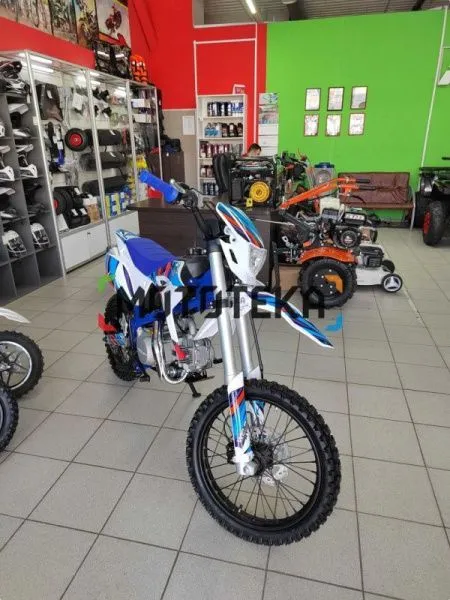 Питбайк Wels (Велс) RT 125 17/14 полуавтомат синий | Мототека