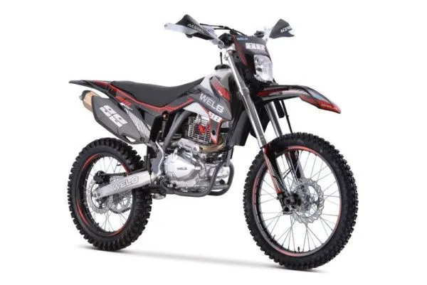 Мотоцикл кроссовый / эндуро Wels (Велс) PR 250 красный | Мототека