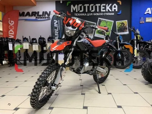 Питбайк Wels (Велс) RT 140 17/14 E черный | Мототека