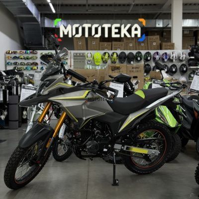 Мотоцикл дорожный Мотомир CORSAR 250 серый/зелёный без ПТС