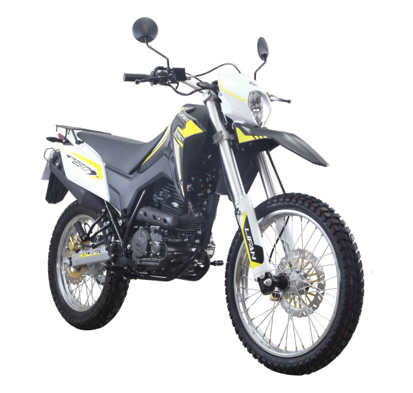 Мотоцикл кроссовый / эндуро LIFAN (Лифан) LF250GY - 3 жёлтый | Мототека