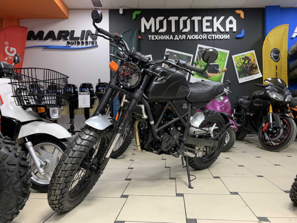 Мотоцикл дорожный Minsk (Минск) SCR 250 SILVER M1NSK с ПТС | Мототека